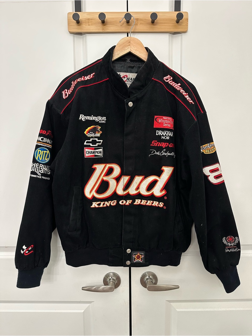 Two Chase Authentics Red Racing Logo Jacket - Picture 4 of 6
